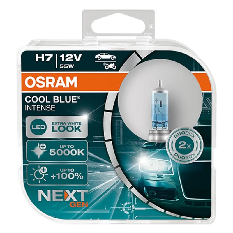 Alternativ bild 0 för Osram Cool Blue Intense NEXT GEN - H7 Billampor