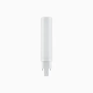 Produktfoto för OSRAM DULUX D/E HF & AC Mains - LED-glödlampa - form: tubulär - glaserad finish - G24q-3 - 10 W (motsvarande 26 W) - klass E - svalt vitt ljus - 4000 K