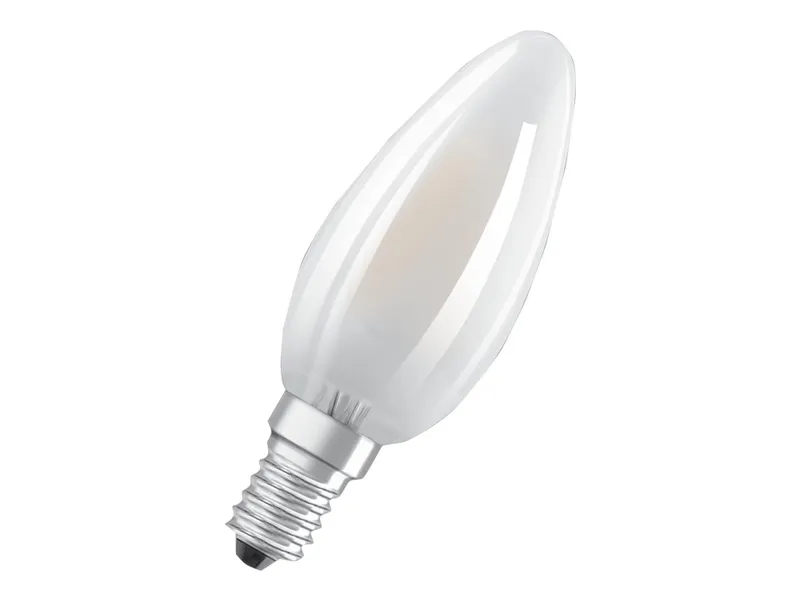 Alternativ bild 0 för Osram LED-glödlampa Candle 6.5W/827 (60W) frosted dimmable E14