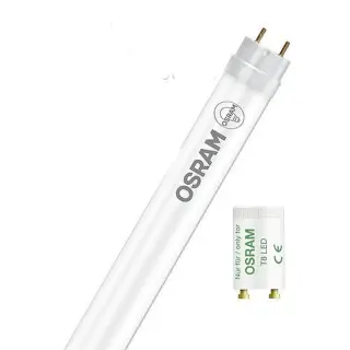Produktfoto för OSRAM LED (RGB) Tubular EEK: D (A - G) G13 T8 KVG, VVG 23,4 W = 58 W Varmvit (Ø x L) 26,7 mm x 1513 mm 1 st