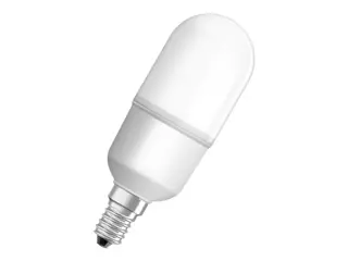 Produktfoto för OSRAM LED STAR - LED-glödlampa - form: rak - glaserad finish - E14 - 9 W (motsvarande 75 W) - klass E - varmt vitt ljus - 2700 K