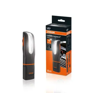 Produktfoto för Osram LEDinspect MINI250, Ficklampa, Svart, Orange, LED, 2 lamp(or), 7,4 W, 250 LM