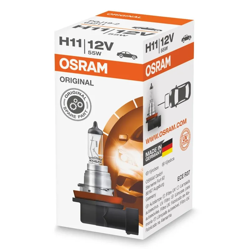 Alternativ bild 0 för Osram Original - Glödlampa H11 55W 12 V 1-pack
