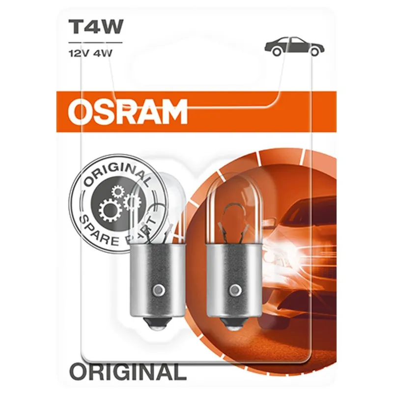 Alternativ bild 0 för Osram Original - Glödlampa T4W 4W 12 V 2-pack
