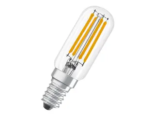Produktfoto för OSRAM SPECIAL - LED-glödlampa med filament - form: T26 - klar finish - E14 - 6.5 W (motsvarande 55 W) - klass E - varmt vitt ljus - 2700 K