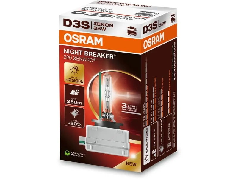 Alternativ bild 0 för Osram Xenarc Night Breaker 220 D3S - 1 Stk.