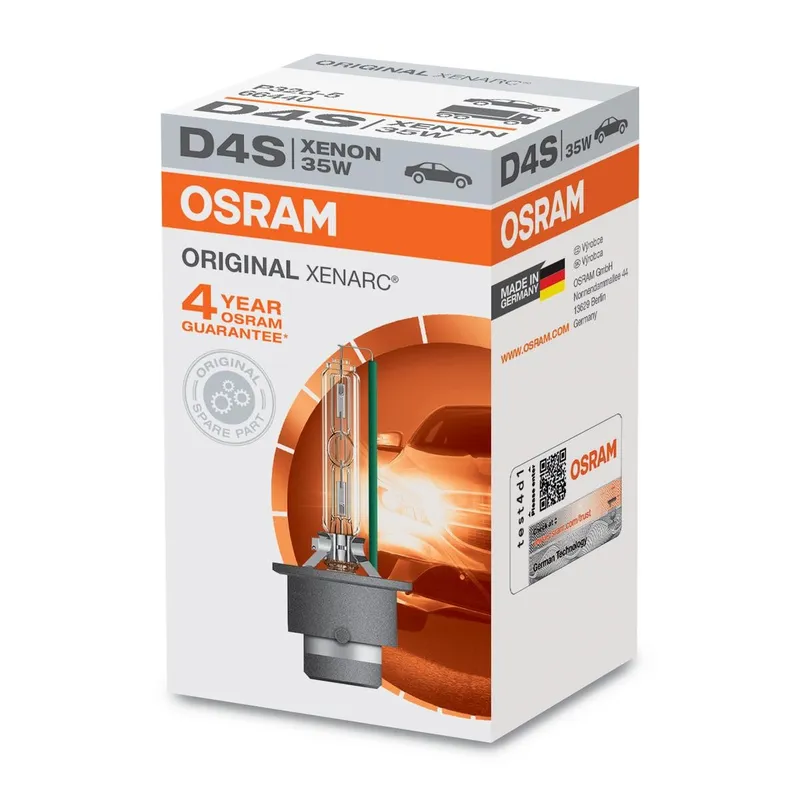 Alternativ bild 0 för Osram Xenarc Original - Xenonlampa D4S 35W 42 V 1-pack