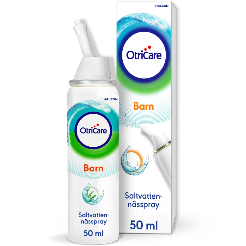 Bild 2 för Otrivin OtriCare Saltvattenspray Barn & Bebis 50 ml