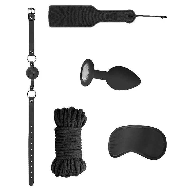 Alternativ bild 0 för Ouch!: Introductory Bondage Kit #5, svart
