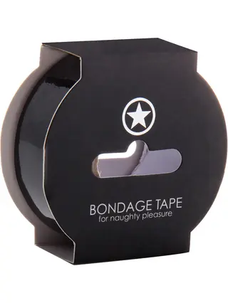 Produktfoto för Ouch!: Non Sticky Bondage Tape, 17.5 m, svart