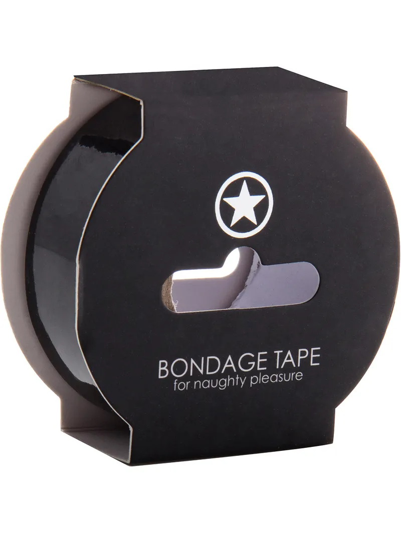 Alternativ bild 0 för Ouch!: Non Sticky Bondage Tape, 17.5 m, svart
