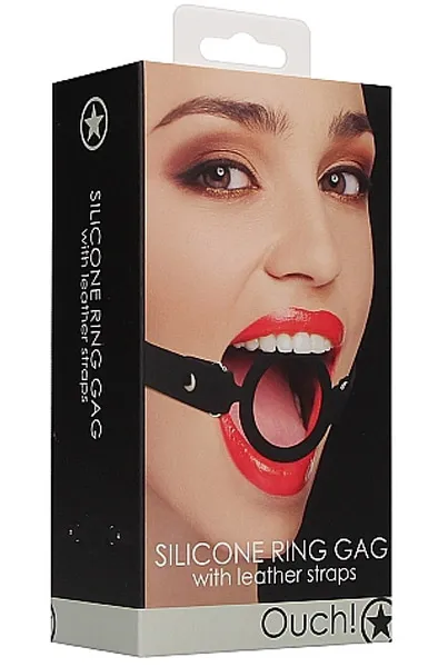 Bild 2 för Ouch! Silicone Ring Gag