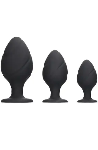 Produktfoto för Ouch Swirled Analplugg Set