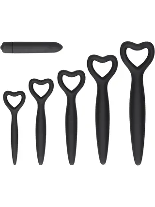 Produktfoto för Ouch!: Vaginal Dilator Set + Vibrator