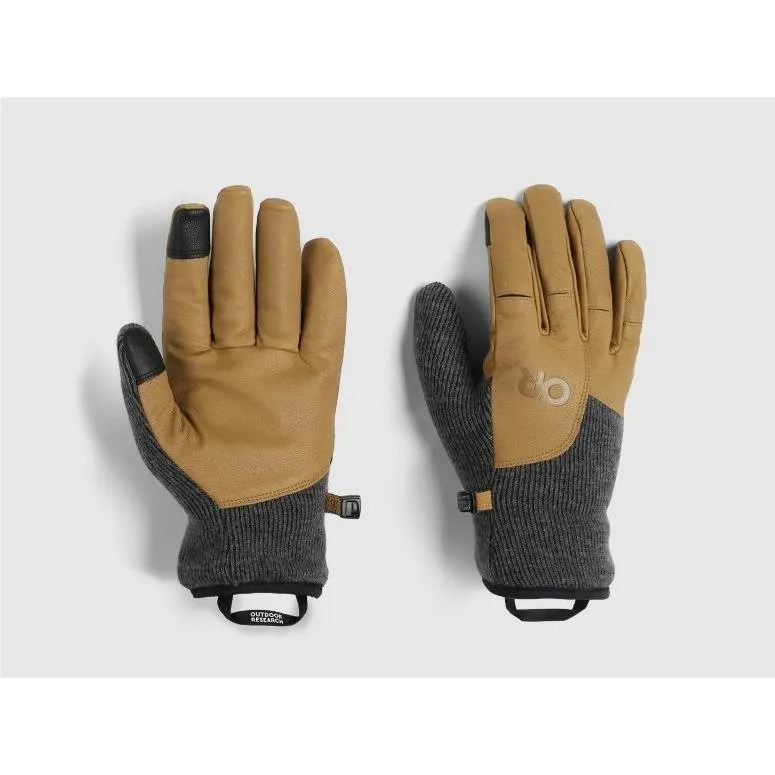 Alternativ bild 0 för Outdoor Research Men'S Flurry Driving Gloves Charcoal