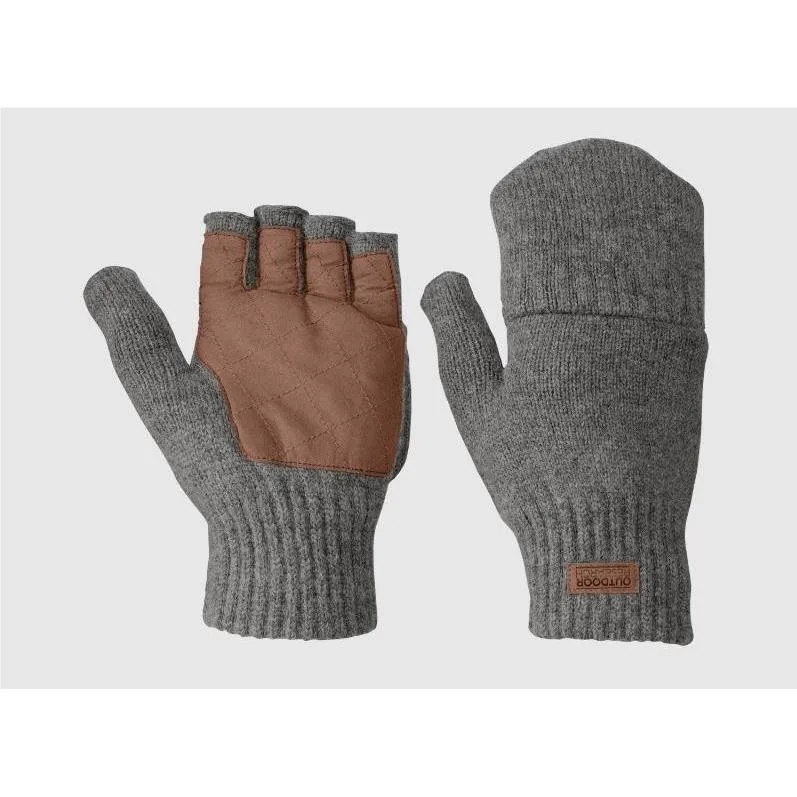 Alternativ bild 0 för Outdoor Research Men'S Lost Coast Fingerless Mitts Pewter