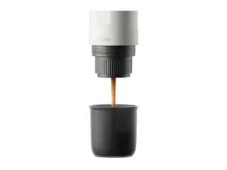 Produktfoto för Outin Nano Pearl White Espressomaskin portabel - Pärlvit