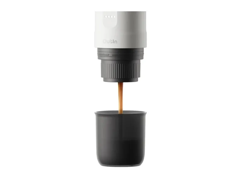 Alternativ bild 0 för Outin Nano Pearl White Espressomaskin portabel - Pärlvit