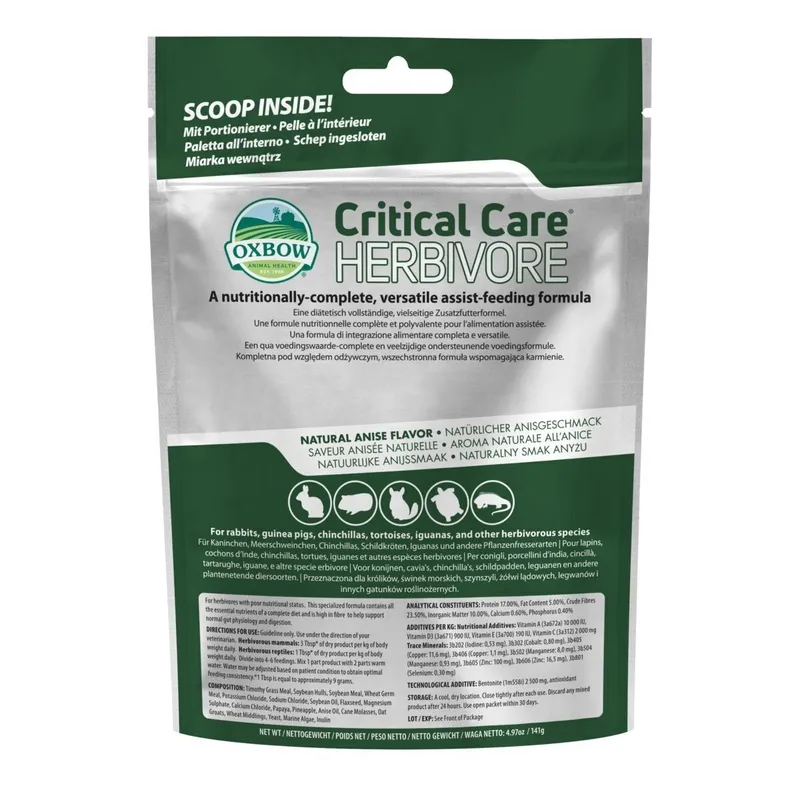 Bild 2 för Oxbow Critical Care Herbivore Anise (141 g)