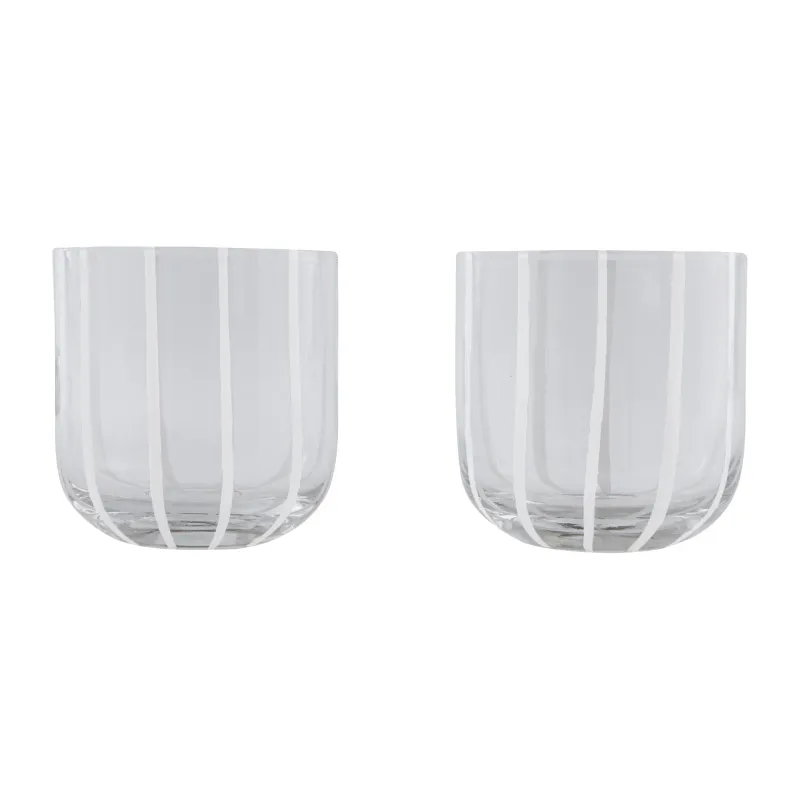 Alternativ bild 0 för OYOY Mizu dricksglas 2-pack, clear