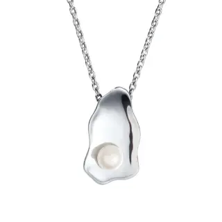 Produktfoto för Oyster Halsband Silver