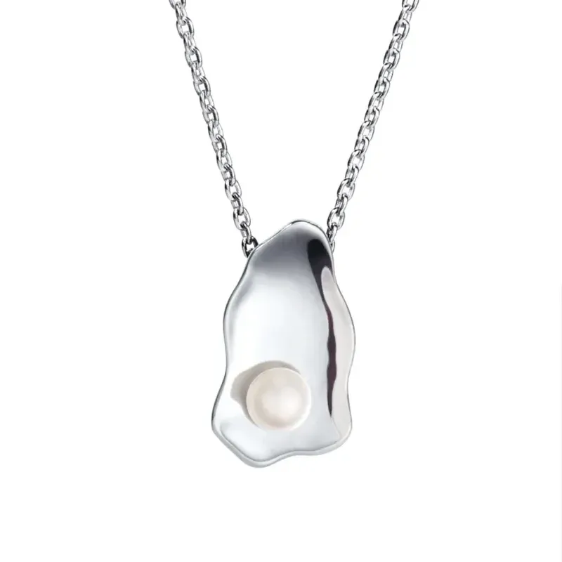 Alternativ bild 0 för Oyster Halsband Silver