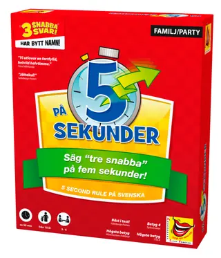 Produktfoto för På 5 Sekunder (3 Snabba Svar) (Sv)