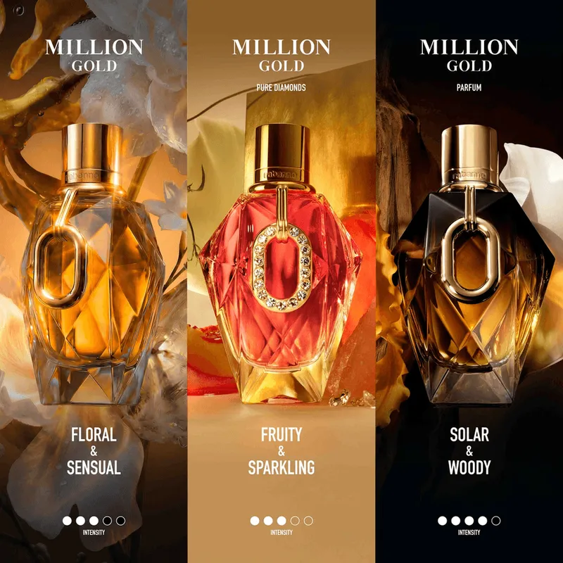 Bild 4 för PACO RABANNE Million Gold For Her Edp Spray Refill 200 ml