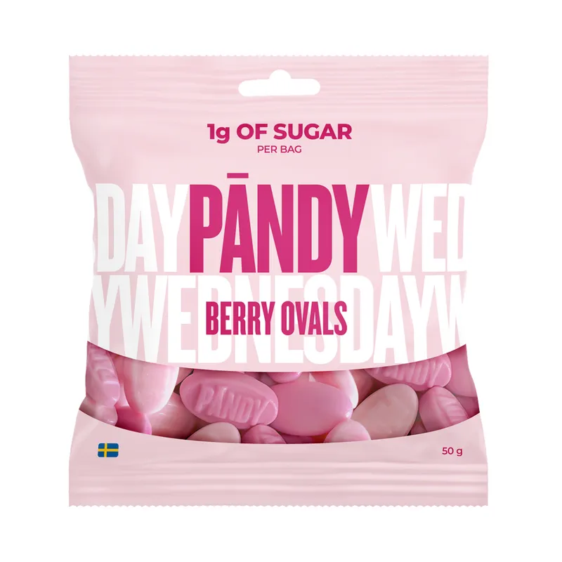 Bild 2 för Pändy Berry Ovals 50 g