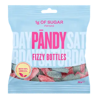 Produktfoto för Pändy Candy Fizzy Bottles 50 g
