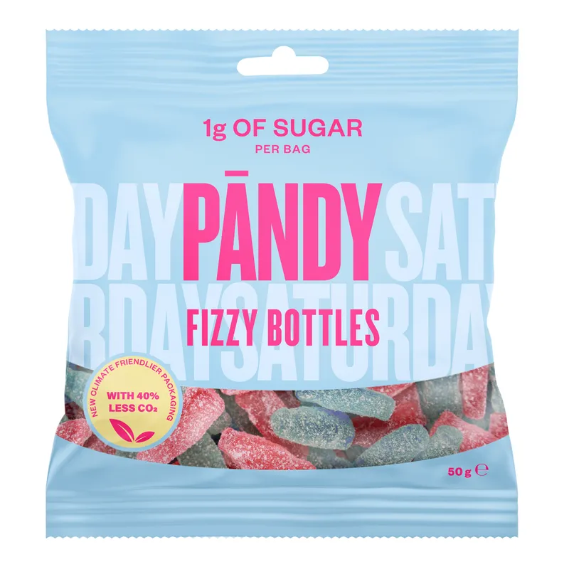 Bild 2 för Pändy Candy Fizzy Bottles 50 g
