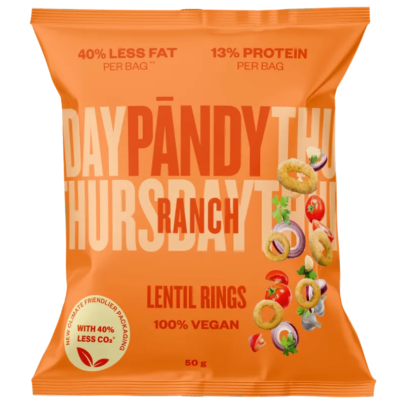 Bild 1 för Pändy Lentil Rings Ranch 50 g