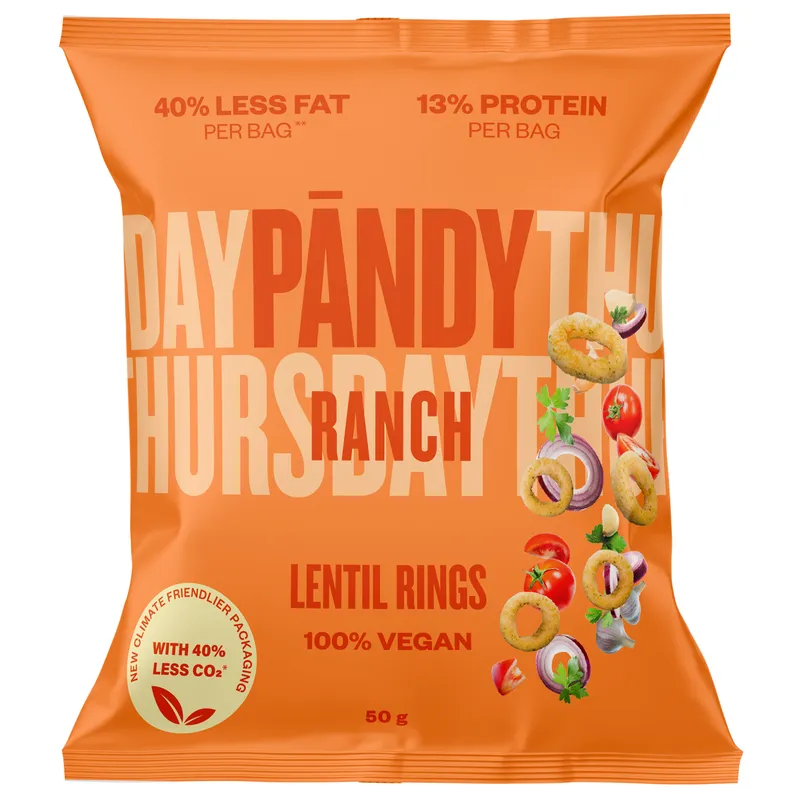 Bild 2 för Pändy Lentil Rings Ranch 50 g