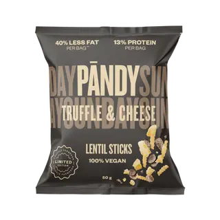 Produktfoto för Pändy Lentil Sticks Truffle & Parmesan 50 g