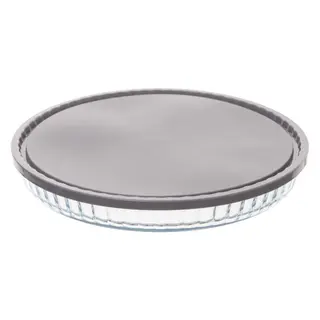 Produktfoto för Pajform i glas med Lock