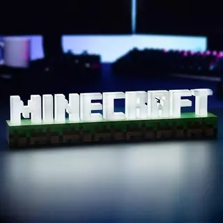 Produktfoto för Paladone Minecraft Logo Light