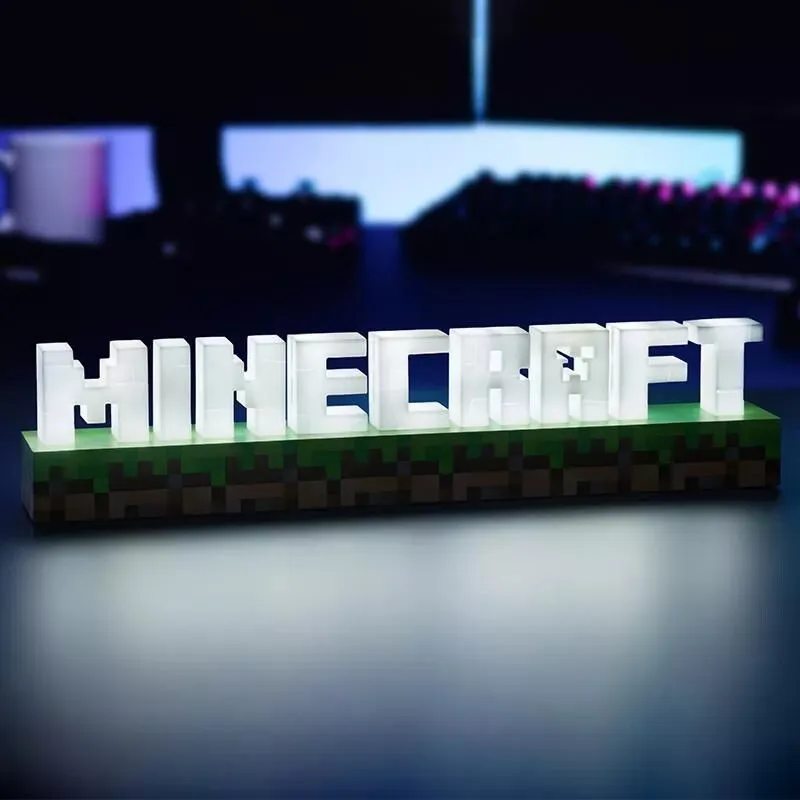 Alternativ bild 0 för Paladone Minecraft Logo Light