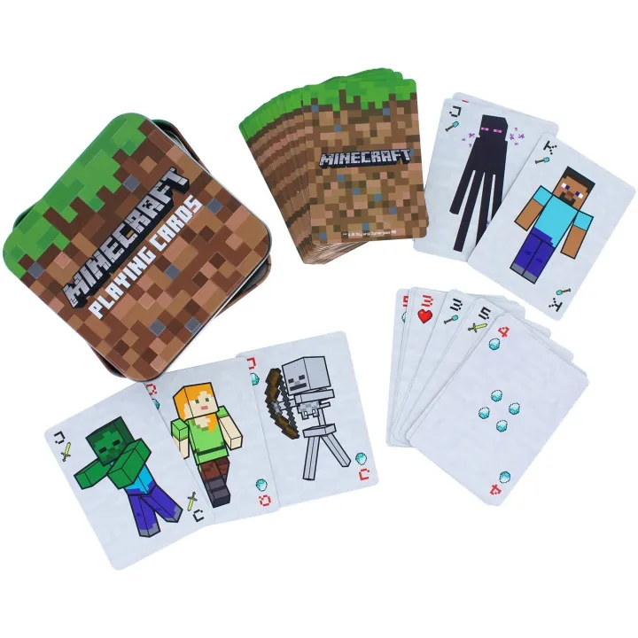 Alternativ bild 0 för Paladone Minecraft Playing Cards