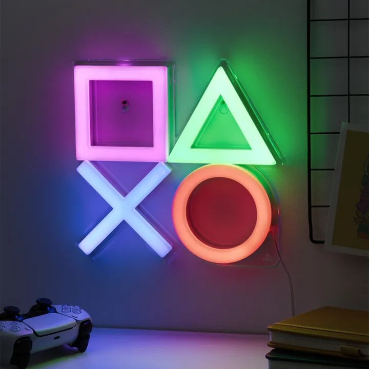 Alternativ bild 0 för Paladone - PlayStation Wall Mountable LED Neon Light - Lampor