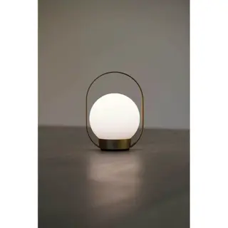 Produktfoto för Palla T1 Portable Bordslampa Burnished Brass - Antidark