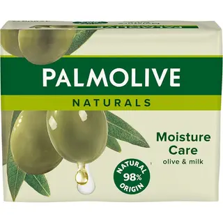 Produktfoto för Palmolive Naturals Bar Sæbe Moisture  Care 4 PACK 90 ml
