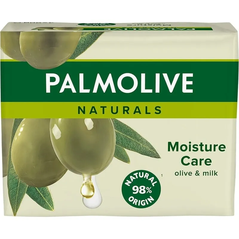 Bild 1 för Palmolive Naturals Bar Sæbe Moisture  Care 4 PACK 90 ml