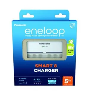 Produktfoto för Panasonic eneloop BQ-CC63 - Batteriladdare - 8 x batterier laddas - 1.2 A