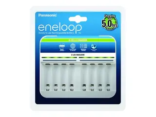 Produktfoto för Panasonic eneloop BQ-CC63 - Batteriladdare - 8 x batterier laddas - 1.2 A