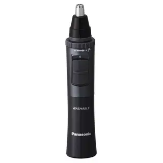 Produktfoto för Panasonic ER-GN33-H301, Öron, Ögonbryn, Ögonbryn, Mustasch, Näsa, Svart, Rostfritt stål, Batteri, AA, 78 min.