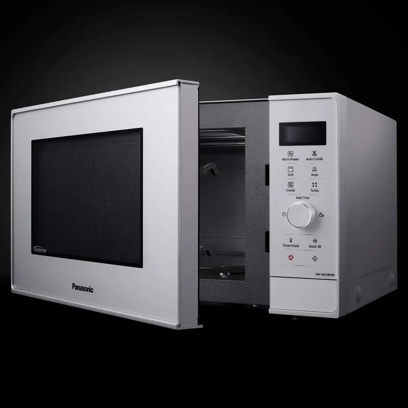 Bild 2 för PANASONIC MIKROVÅGSUGN 23L VIT NN-GD34HWSUG | Beijerbygg Byggmaterial
