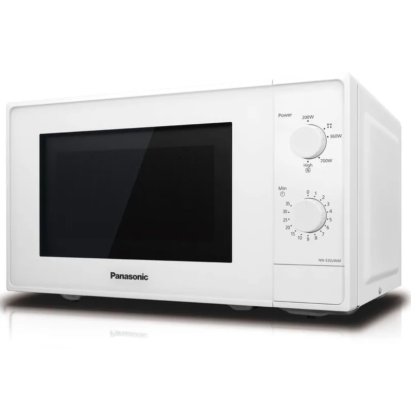 Bild 1 för Panasonic NN-E20JWMEPG, Enbart mikrovågsugn, 20 l, 800 W, Rotations-, Vit
