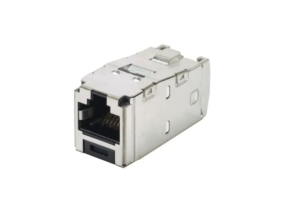Alternativ bild 0 för Panduit RJ45 TG-Mini Jack kat 6, Sort, Sølv
