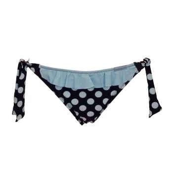 Alternativ bild 0 för Panos Emporio Agapi-4 Tieside Brief Svart/Blå polyamid 36 Dam