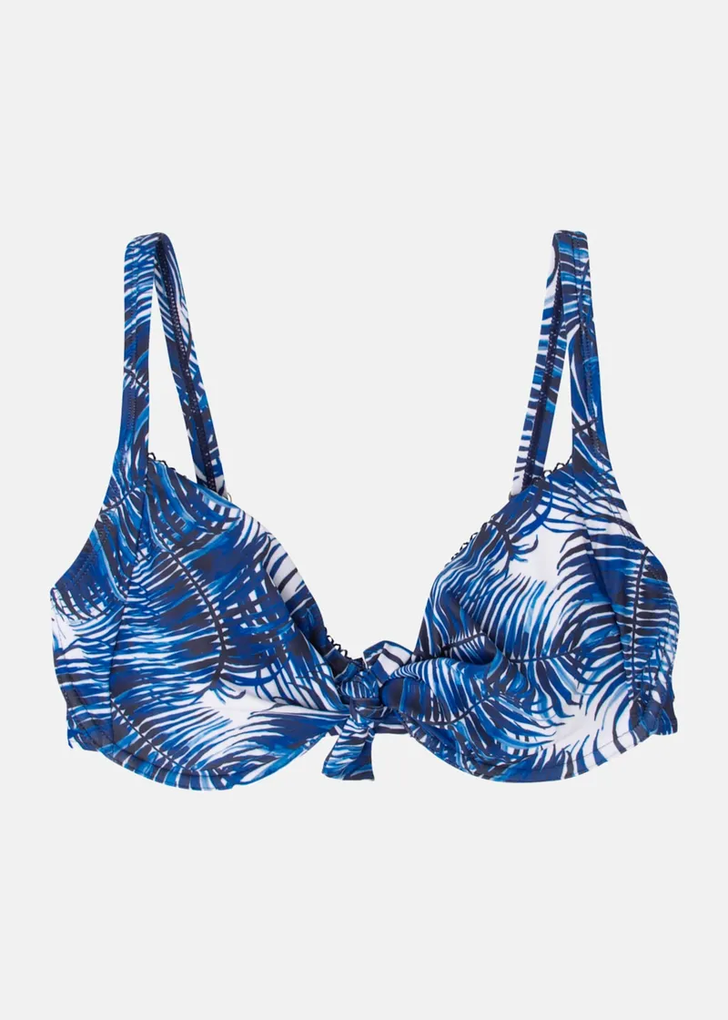 Bild 2 för Panos Emporio Intense Electra E-G Bikini Top Marin mönstrad polyester E 36 Dam